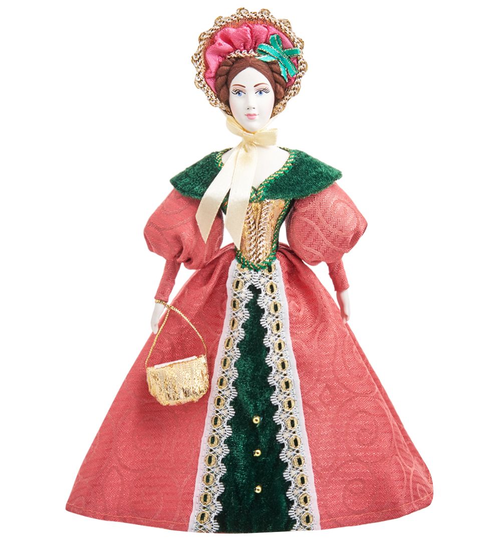 РусКукла RK-898 Кукла «Виола в платье для прогулок»