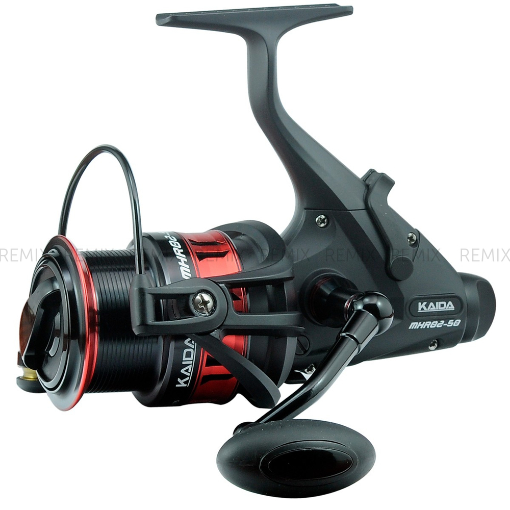 Катушка Kaida MHR-02 5000 2 шпули металл/графит (6+1; 5.5:1) фрикц. байтраннер безынерционная рыбаловная