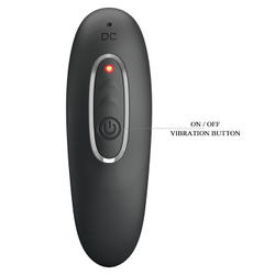 Черный массажер простаты с волновой стимуляцией Remington