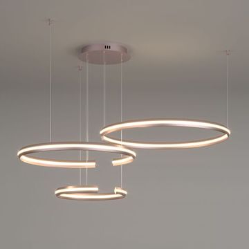 90180/3 / подвесной светильник / сатин-никель