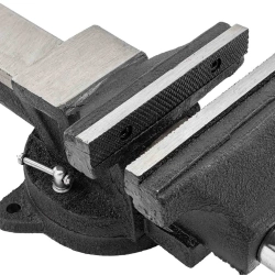 Тиски стальные поворотные с наковальней 8''(200мм) Forsage F-6540108
