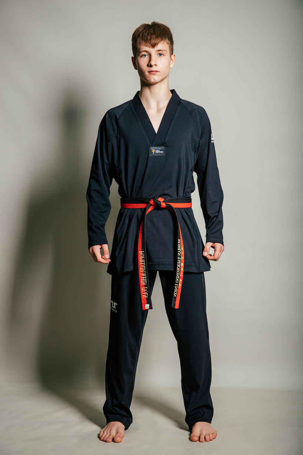 Добок WT Tusah Evo Uniform Male Dan черный