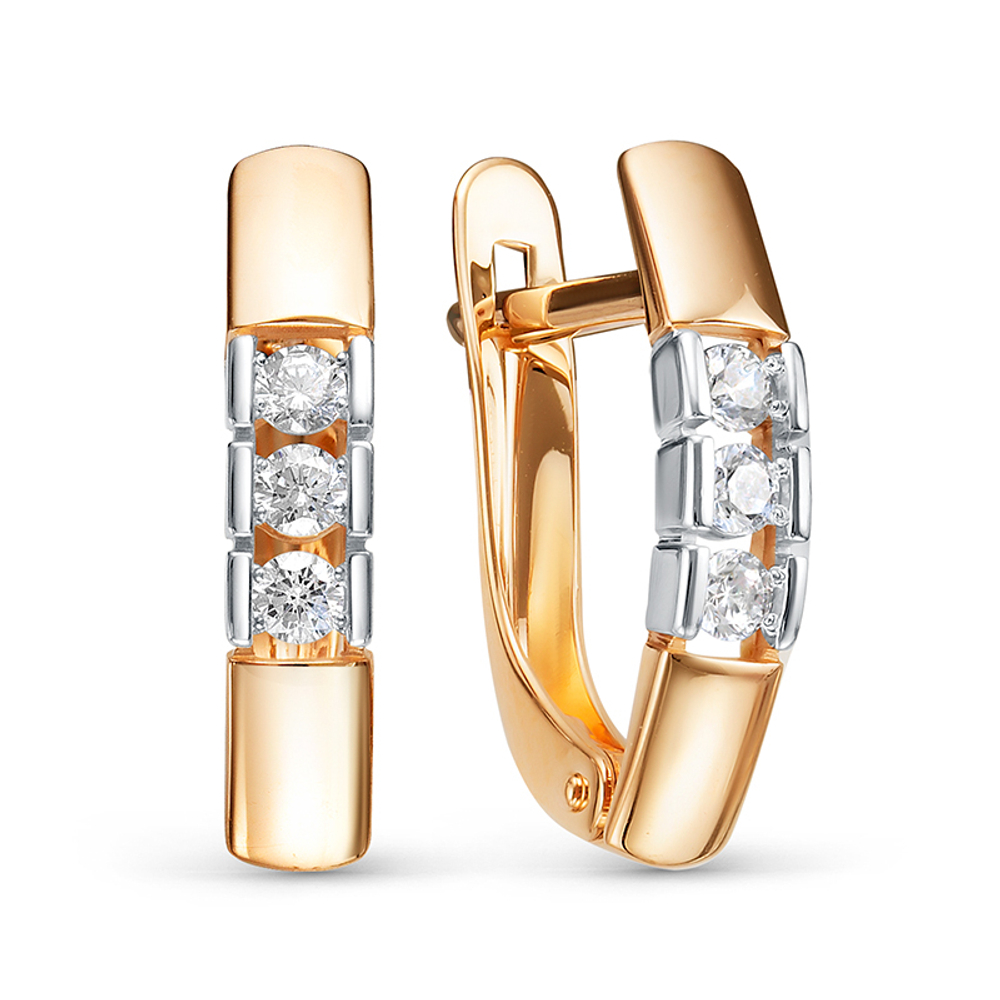 Серьги из золота 585 пробы
