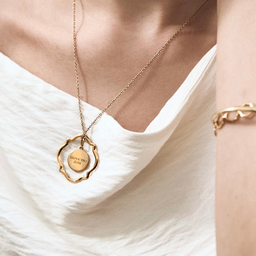 Подвеска OMONIA | ОМОНИЯ позолота