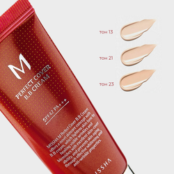 MISSHA
Тональный BB крем М Perfect Cover "Идеальное покрытие" SPF42/PA+++, тон 13, 50 мл