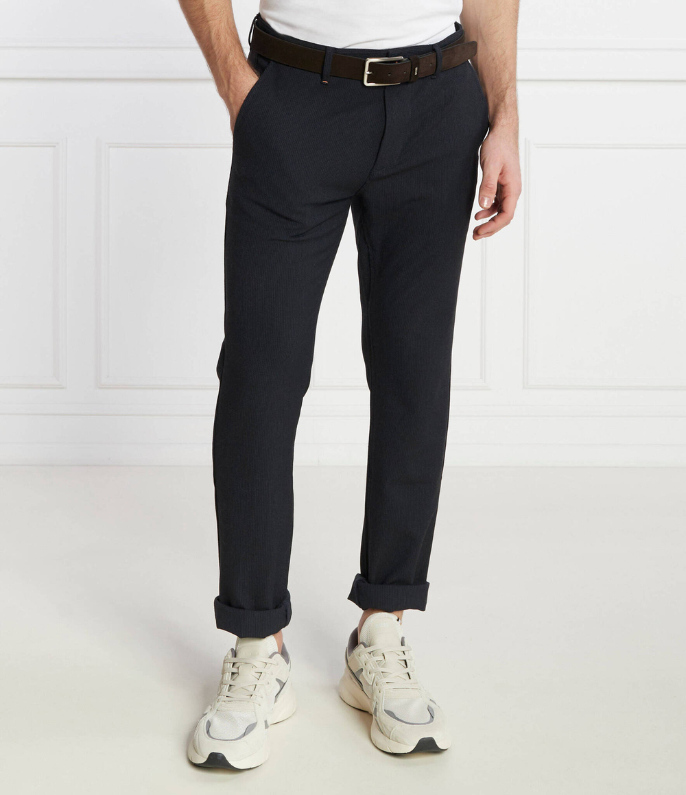 Чиносы BOSS ORANGE - темно-синий(50508196)