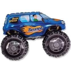 Шар (38""/97 см) Фигура, Бигфут, Синий, 1 шт. В087