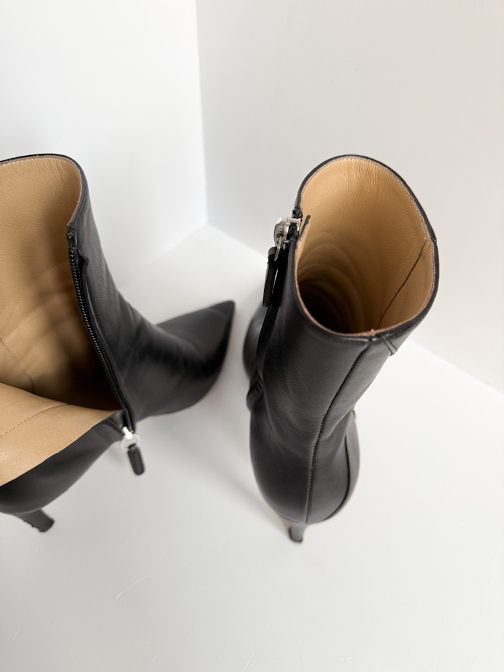 Кожаные ботильоны Kiton, 38