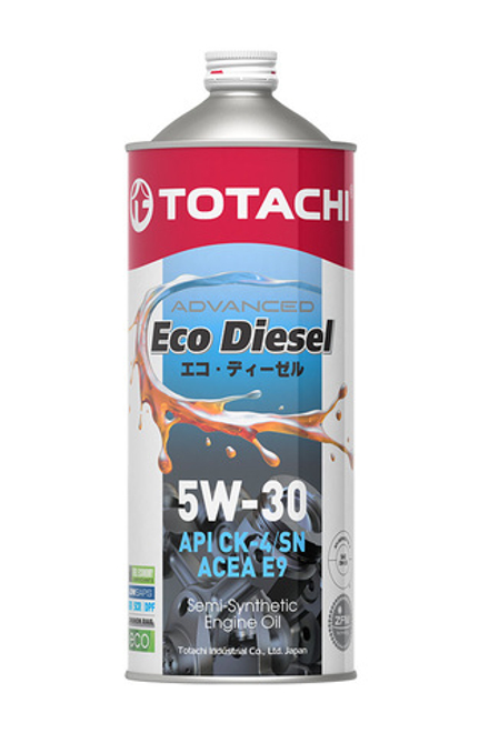 Масло моторное TOTACHI Eco Diesel CI-4/CH-4/SL п\синт 10W40 1л
