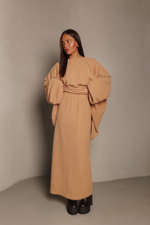 Юбка прямая на резинке