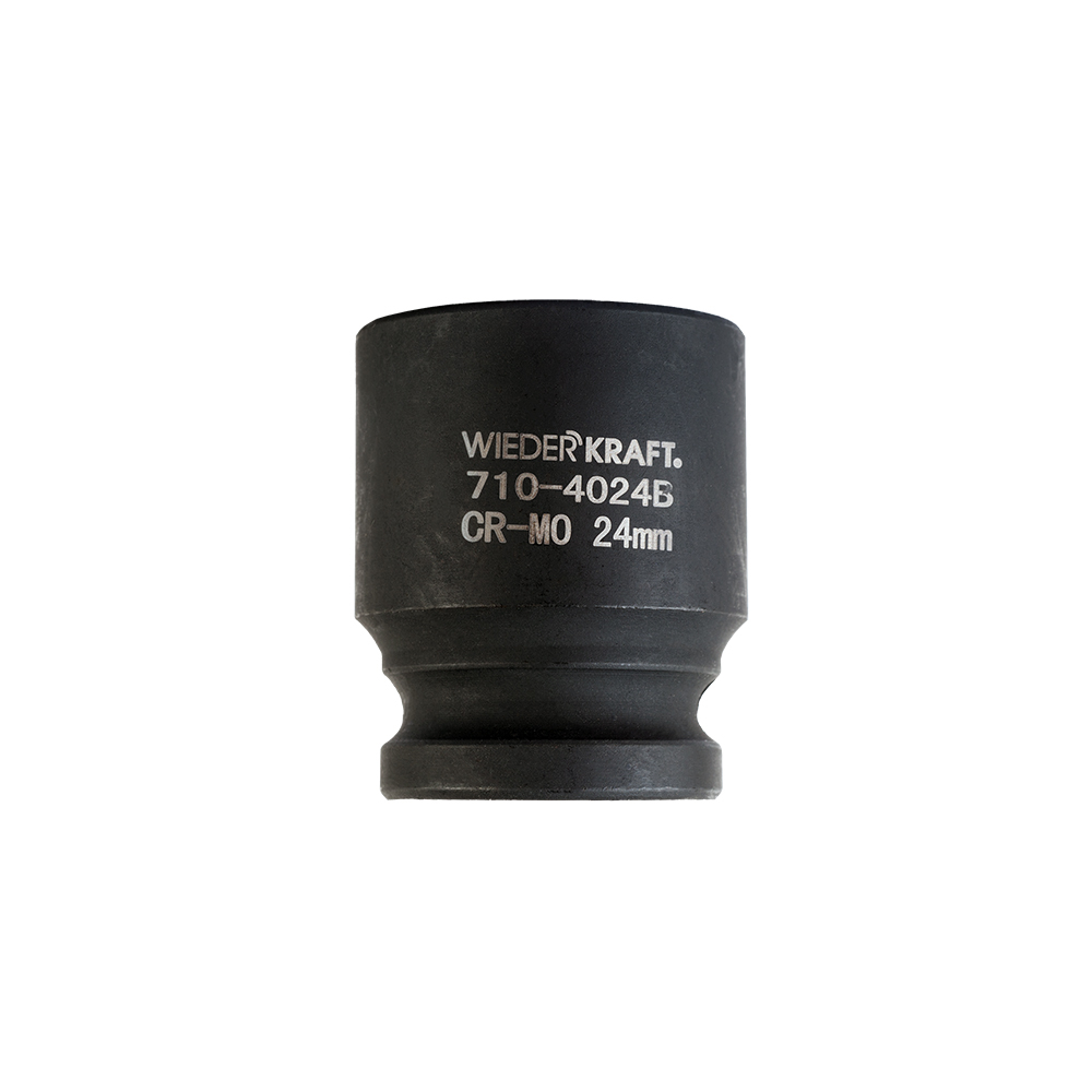 WDK-710-4024 Головка торцевая ударная 1/2", 6 граней, 24 мм