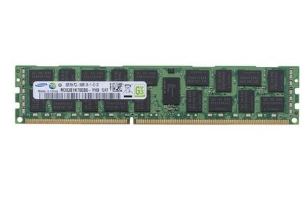 Модуль памяти для сервера DDR3 8Gb Samsung M393B1K70EB0-YH9 PC3L-10600 1333Mhz ECC REG x4 CL 9-9-9 1,35V Dual Rank