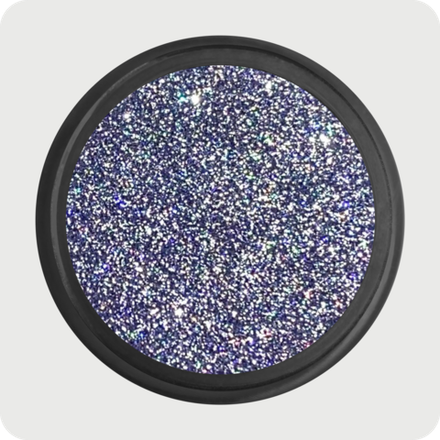 Светоотражающий Flash glitter голубой голо - 7047G