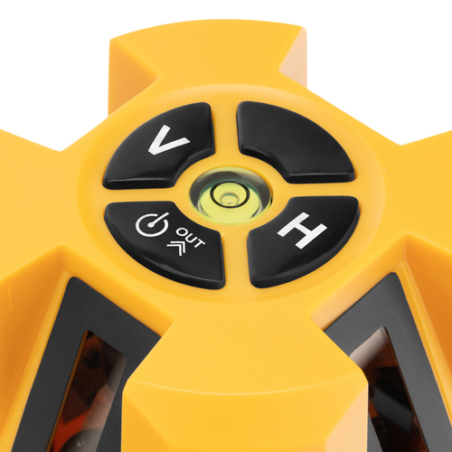 Лазерный уровень LX3, 10 м, ±0,3мм/1м, 635 нм, резьба 5/8"// Denzel