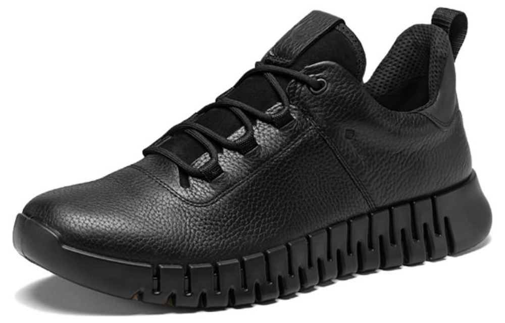 Ecco Gruuv Waterproof Leather Sneakers