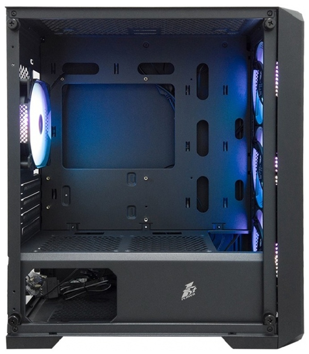 Корпус 1STPLAYER TRILOBITE T5-BK-4F7 черный