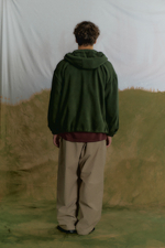 Худи Called a Garment Voyageur St Zip "Forest Green"