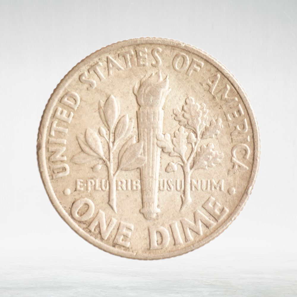 USA, 1 Dime, 1964 - Roosevelt Silver Dime, XF