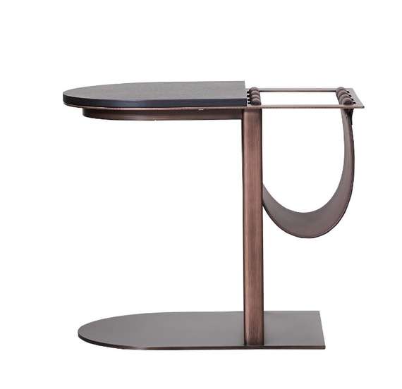 Приставной журнальный столик Texas с газетницей