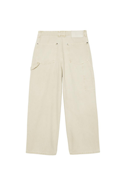 ZARA X BENITO ANTONIO БРЮКИ СВОБОДНОГО КРОЯ С КАРМАНОМ, БЕЖЕВЫЙ