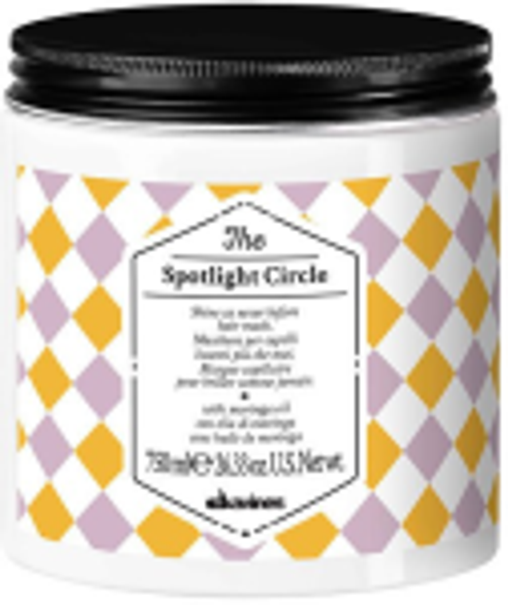 Маска для максимального блеска волос Davines Spotlight Circle Hair Mask 750 мл