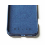 Накладка Mujjo Leather Case With MagSafe Compatible для iPhone 16 Pro Max, Blue (MUJJOCL055BL)