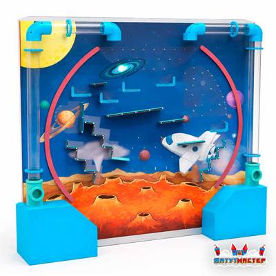 Пневмолабиринт для детской игровой комнаты «Галактика», 2,4×1,8×0,4 м