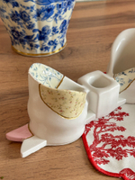 Гипсовый подсвечник Бант Kintsugi