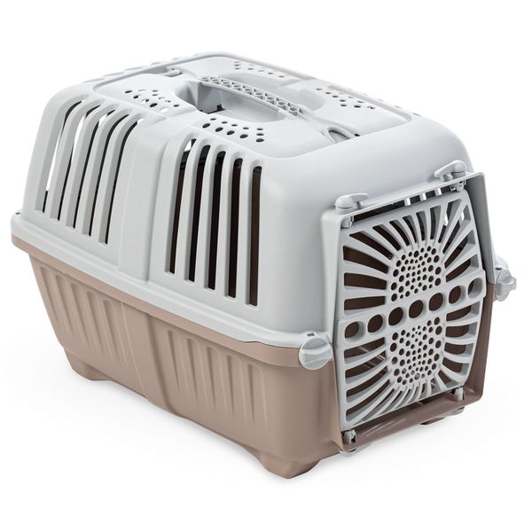 Переноска MPS PRATICO 48х31,5х33h см с пластиковой дверцей