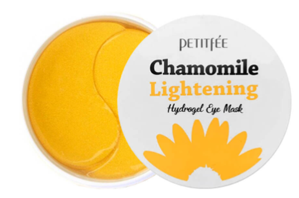 Petitfee Chamomile Lightening Hydrogel Eye Mask патчи для глаз