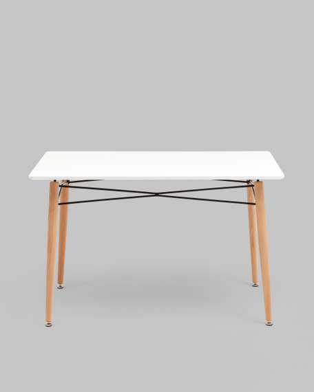 Стол Eames DSW Rectangle New 120*80 белый