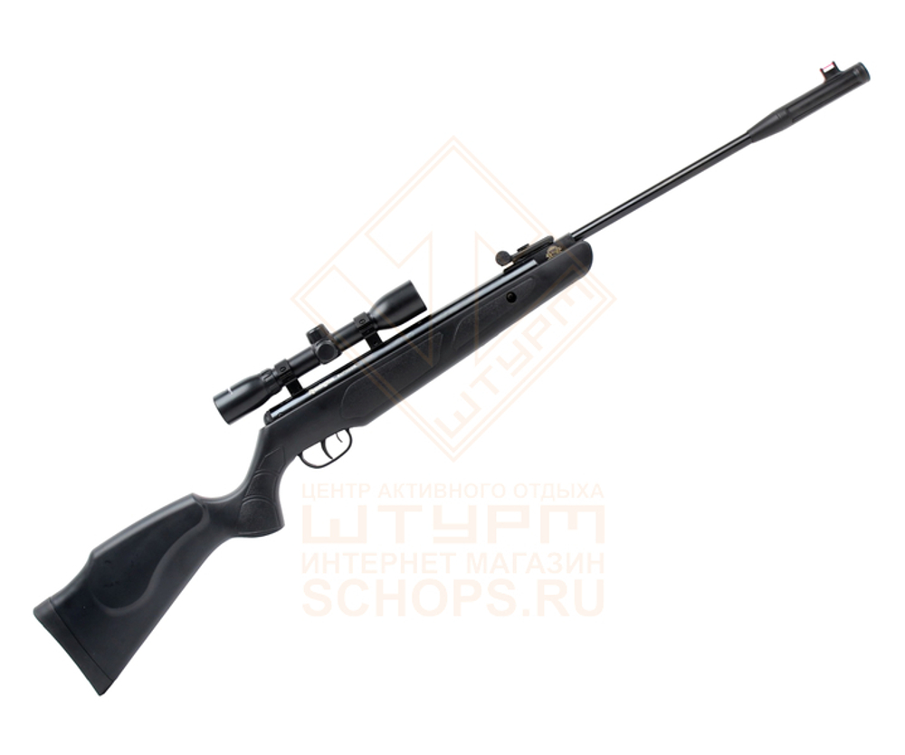 Винтовка пневматическая Remington Express Hunter +прицел, Black