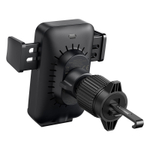 Автомобильный держатель с беспроводной зарядкой Baseus Wisdom Pro Auto Coil Alignment Qi 15W (На воздуховод)
