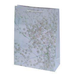 GAEM Пакет подарочный (бумага 210г/м2, блок 12шт), L30 W12 H41,5 см, 4в.