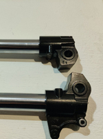 Амортизатор L=770 передний d45x48 (перья, компл.) Питбайк BSE MX 125