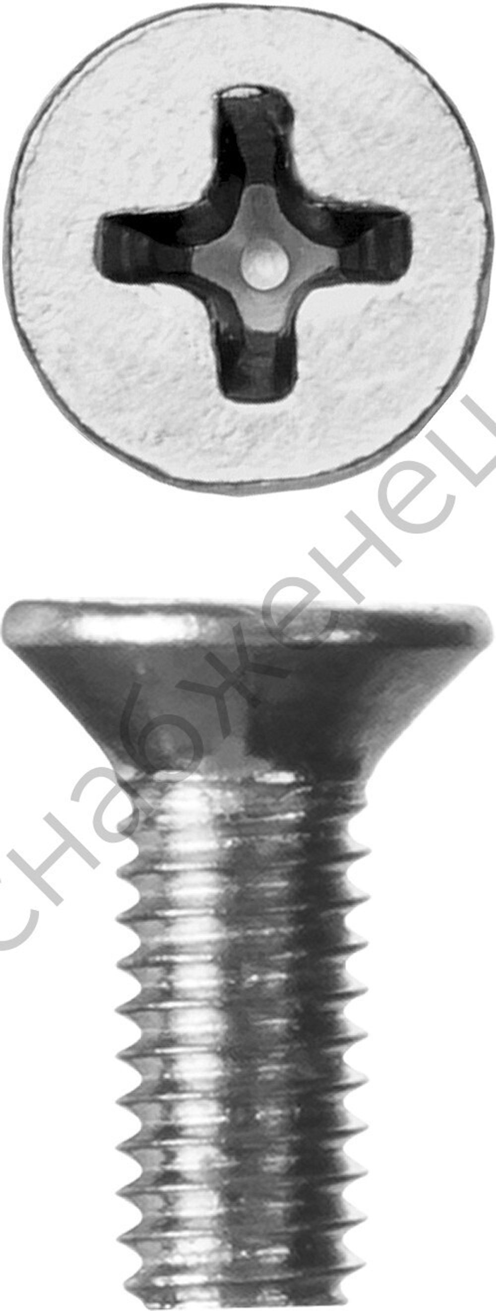 ЗУБР DIN 965 кл. пр. 4.8, M3 x 8 мм, винт с потайной головкой, цинк, 5 кг (303110-03-008)