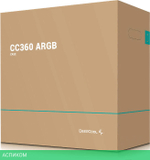 Корпус DeepCool CC360 ARGB с PF650 (R-CC360BK-PF650-R-1)