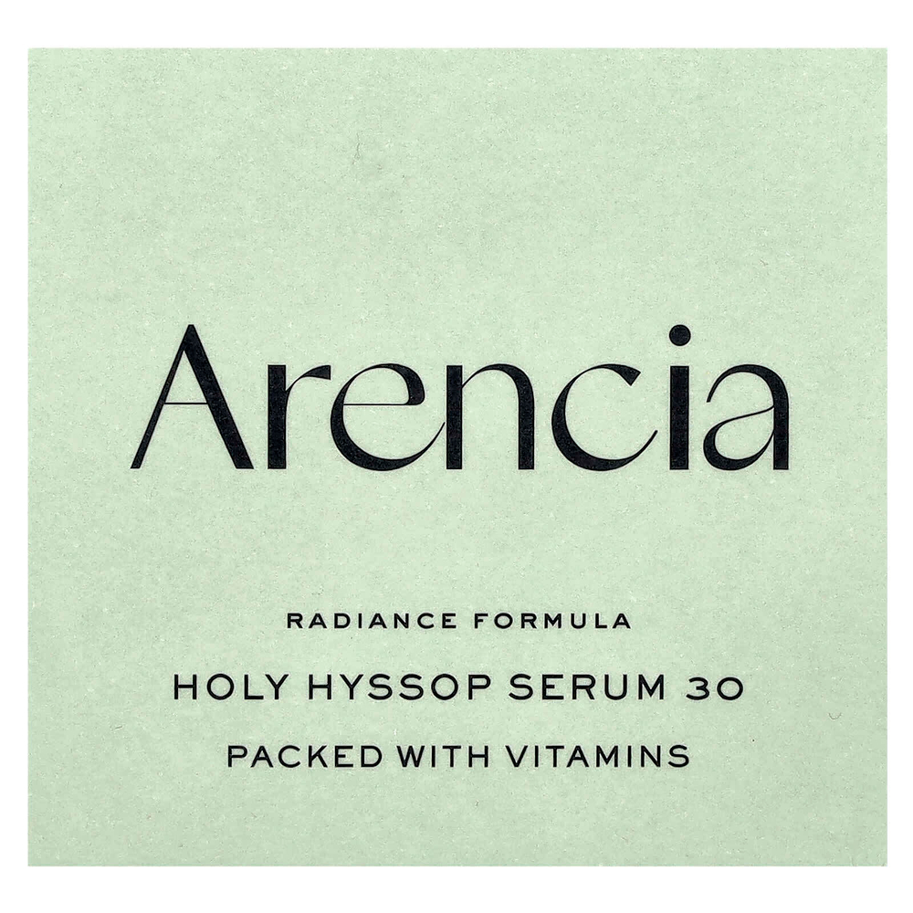 Arencia, Сыворотка со священным иссопом 30, для всех типов кожи, 50 г (1,76 унции)
