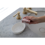 Мыльница soap, organic, молочная
