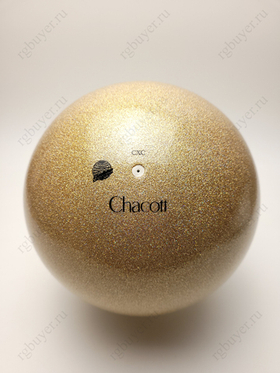 Мяч Chacott 18,5 см Ювелирный Золотой 599.Gold
