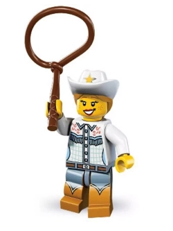 LEGO Minifigures 8833 series 8 серия Девушка-ковбой