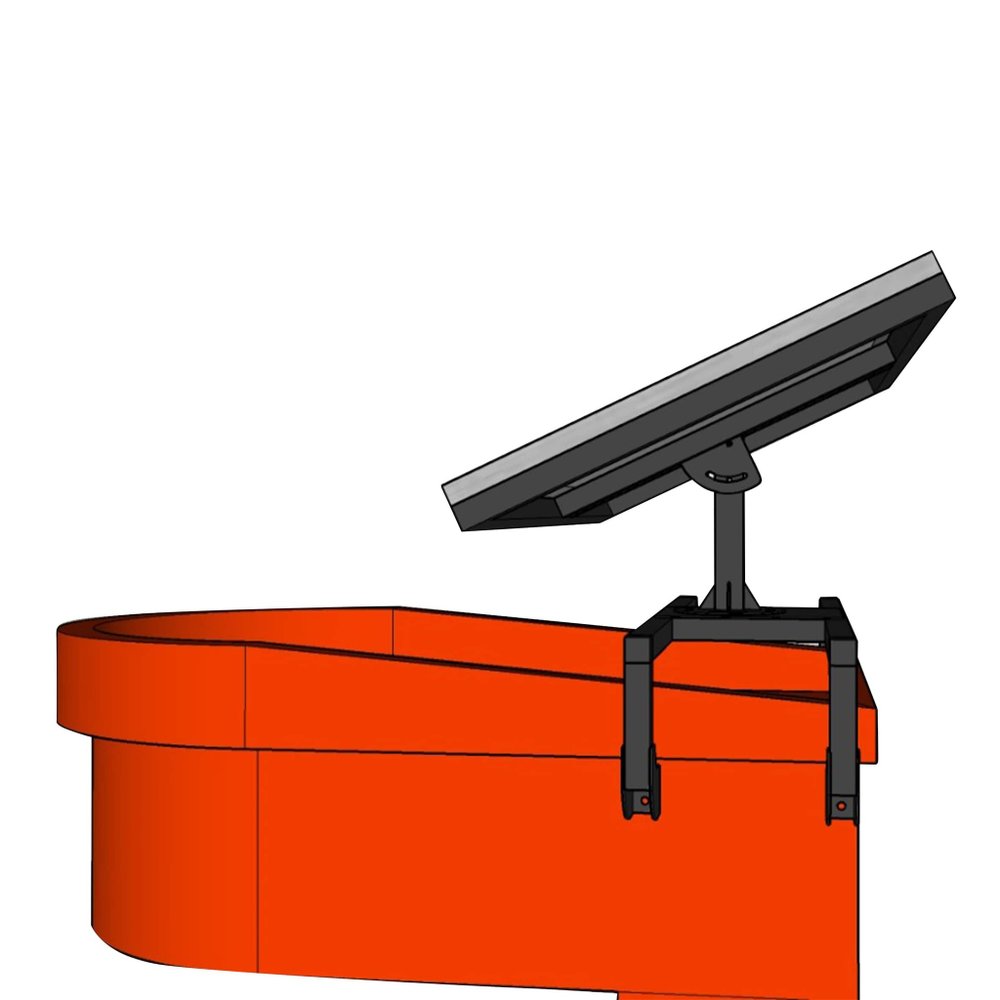 Солнечные батареи для силомера Rocky Boxer