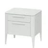 Тумба прикроватная Type 2 ящика ширина 50 см (белый)