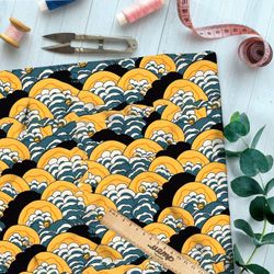 Ткань премиум шелк искусственный Армани призрачные облака