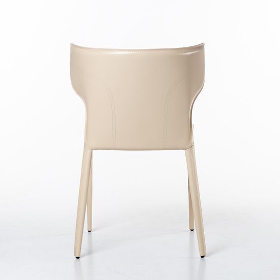 Стул Austin, кожа бежевый