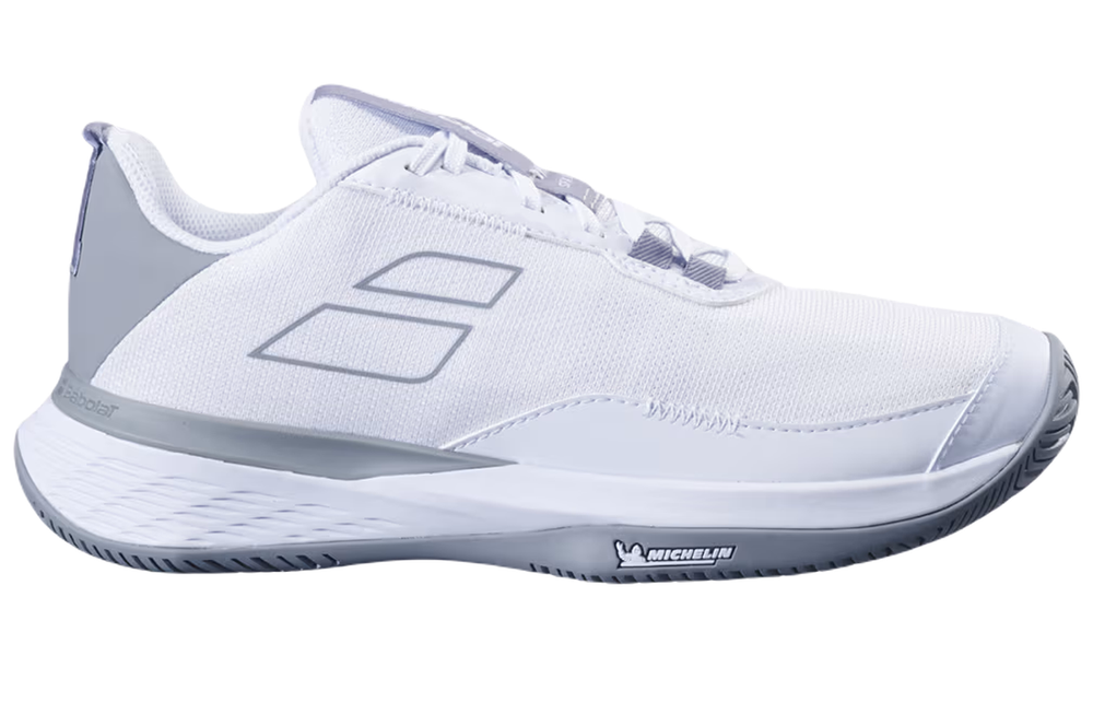 Женские теннисные кроссовки Babolat SFX Evo All Court - white/lunar grey