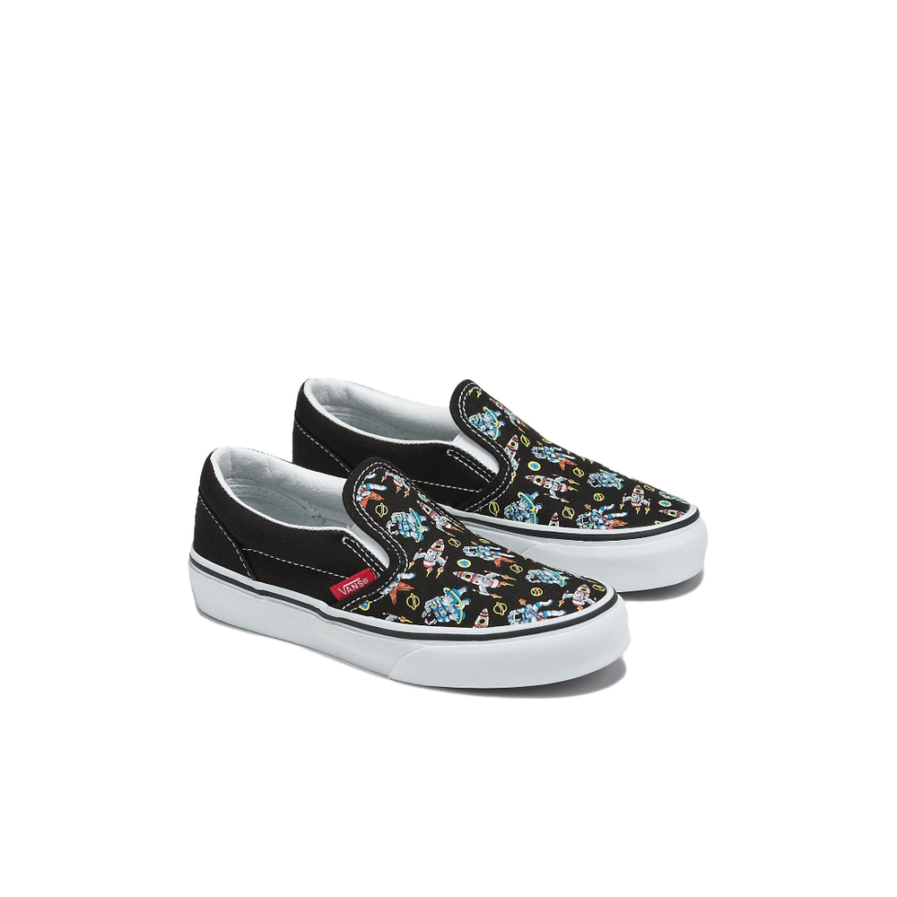Детские слипоны Vans Classic Slip-On Shoes 'DJ Rocket Jam Black' VN0A5KXMBOV
