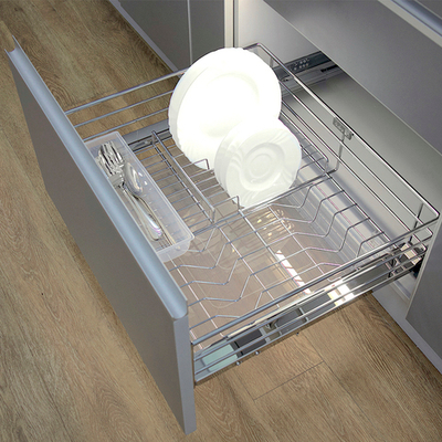 Duslar Сушка MARTA, выдвижной фасад 600 мм, хром