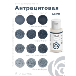 Пищевой краситель гелевый "Антрацитовый"