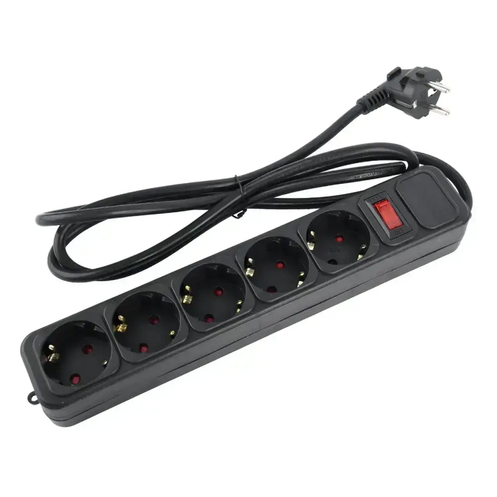 Удлинитель - сетевой фильтр REAL POWER 5,0м, 5р 16А, 3,5кВт